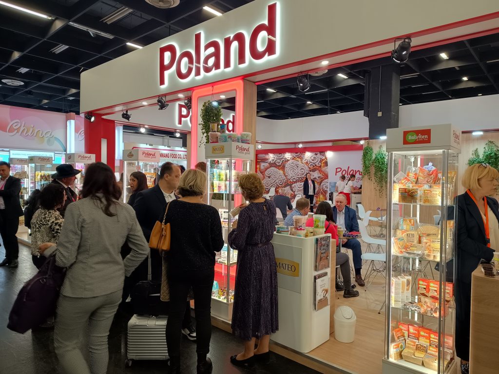 ISM Cologne 2025 Polish national stand at trade fair