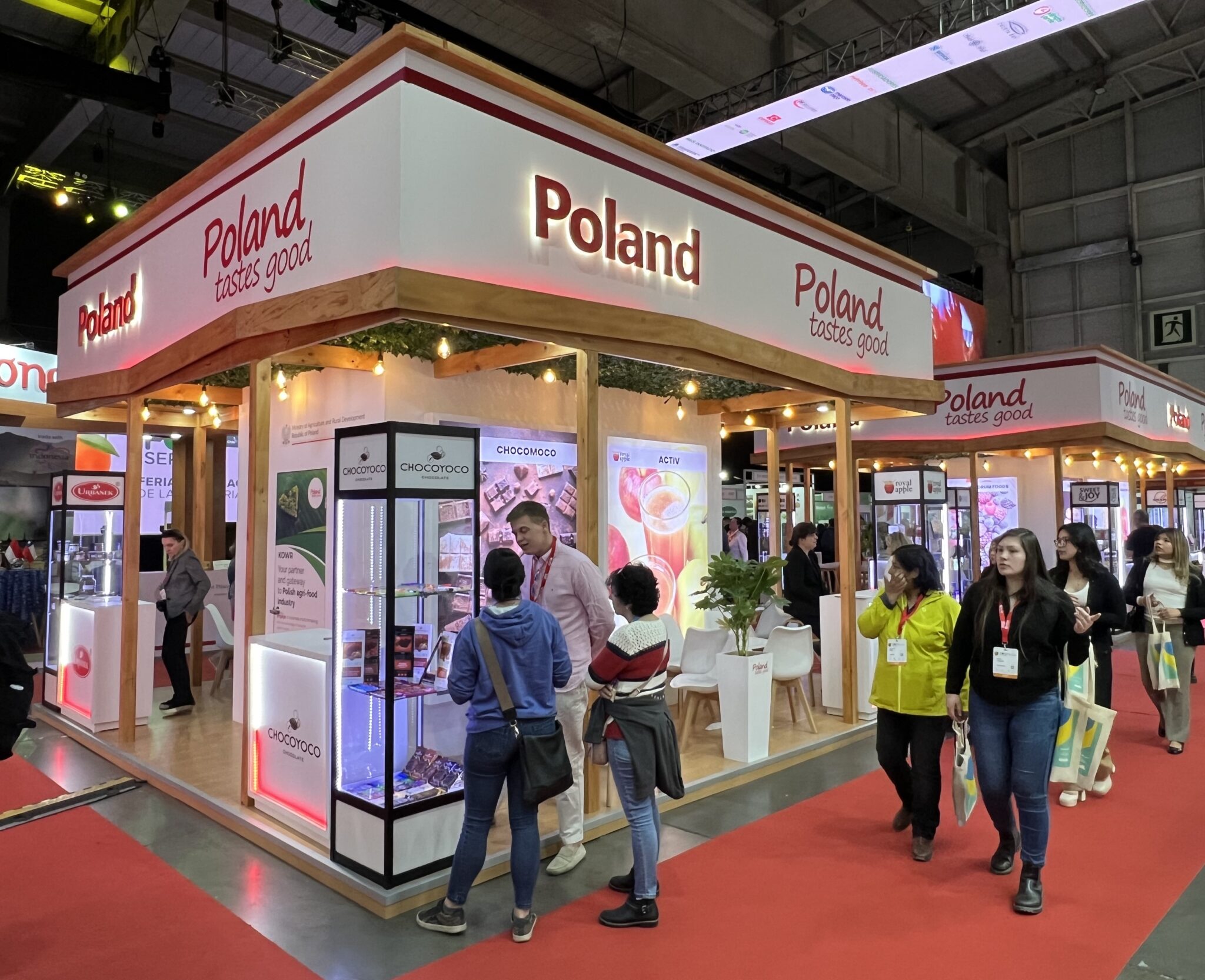 Polish national stand at the Espacio Food & Service 2024 fair in