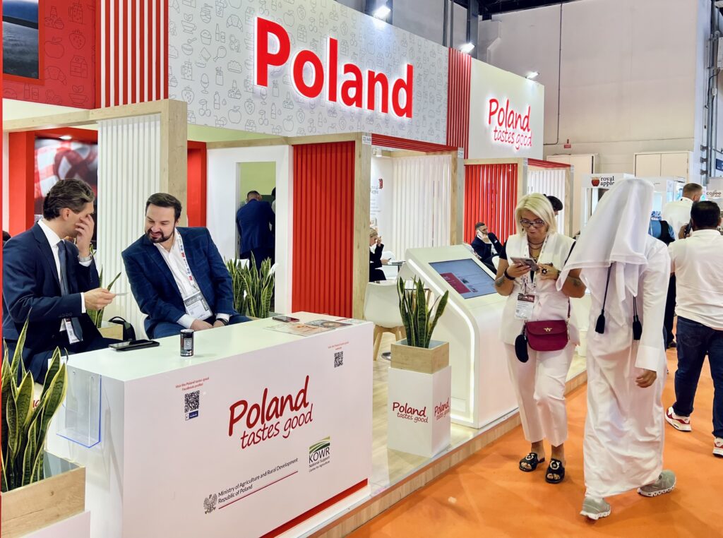 Polskie stoisko narodowe na targach GULFOOD 2025