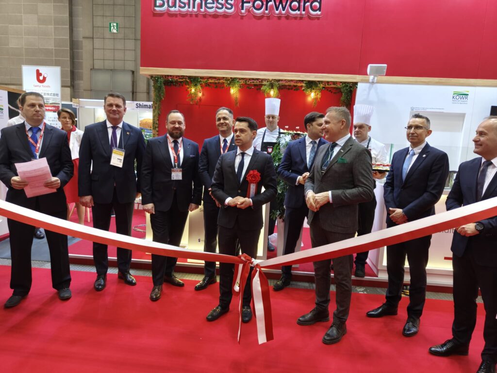 Polskie stoisko narodowe na targach Foodex Japan 2025